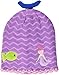 Kidorable Purple Mermaid Soft Acrylic Knit Gloves for Girls w/Fun Stars and Fish
