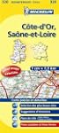 Carte DPARTEMENTS Cte d'Or, Sane-et-L...