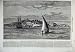 1865 View City Montevideo Uruguay South America Ships