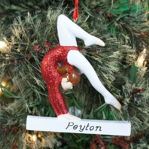 Gymnast Ornament