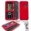 LG Rumor2 "Sprint" LX265 PREMIUM Trans. Red Silicon Skin