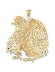 CleverEves 14K Gold Pendant Eagle 19.4 - Gram(s)