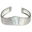 Silver Cuff Bracelets Romantic Gifts for Her 2.5 inches(brclt242)
