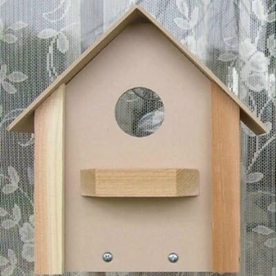 Looker WP07 6"W x 7"L x 8"H Window House Birdhouse