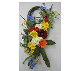 Spring Door Silk Flower Swag - B003DQTBFI