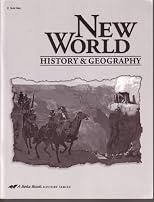 NEW WORLD, HISTORY & GEOGRAPHY, GR 6 QUIZ KEY - TEACHER KEY