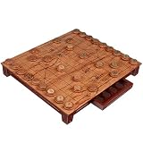 Chinese Elephant Chess Inlaid Table Top Set