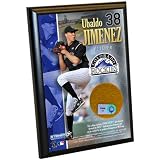 MLB Colorado Rockies Ubaldo Jimenez 4-by-6-Inch Plaque