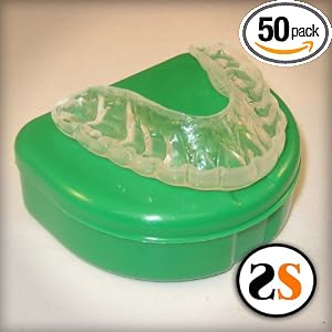 Custom Dual Laminate Teeth Night Grinding Guard by SportingSmiles