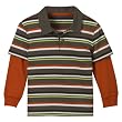 Toddler Boys' Cherokee&reg; Long-sleeve 2fer Polo - Timber