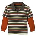 Toddler Boys' Cherokee® Long-sleeve 2fer Polo - Timber