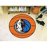 Fan Mats 10216 NBA - Dallas Mavericks 29" Diameter Basketball Shaped Area Rug