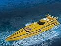37" Speed X-cyclone 1/16 Rc Racing Boat R/c Radio Remote Controlled NQD Craft