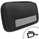 Hard Shell Carrying Case for ULTIMATE PROTECTION for Canon PowerShot SX210 / SD1200 / SD1300 / SD1400 / SD3500 / SD4000 / A490 / A495 / A1100 / A3000 IS and More Digital Cameras *Includes Set of Two Leather Luggage Tags