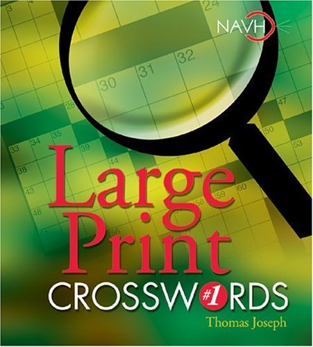 By Thomas Joseph Large Print Crosswords #1 (LRG)