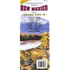 Topographic Recreational Map of New Mexico: Detailed Travel Map by GTR Mapping