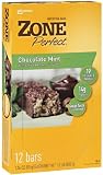 ZonePerfect All Natural Nutrition Bar, Chocolate Mint, 1.76-Ounce Bars in 12-Count Boxes (Pack of 2)