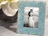 Murano Art Deco Collection Blue Pebble Design Photo Frame C5056 Quantity of 1
