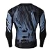 L&H Men's Super Body Riding shirts sweat-free Quick-dry Compression Long Sleeve Shirt