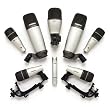 Samson SADK8 Microphone Instrument Kit. 50Hz to 16kHz Frequency, 48V Phantom Power Output