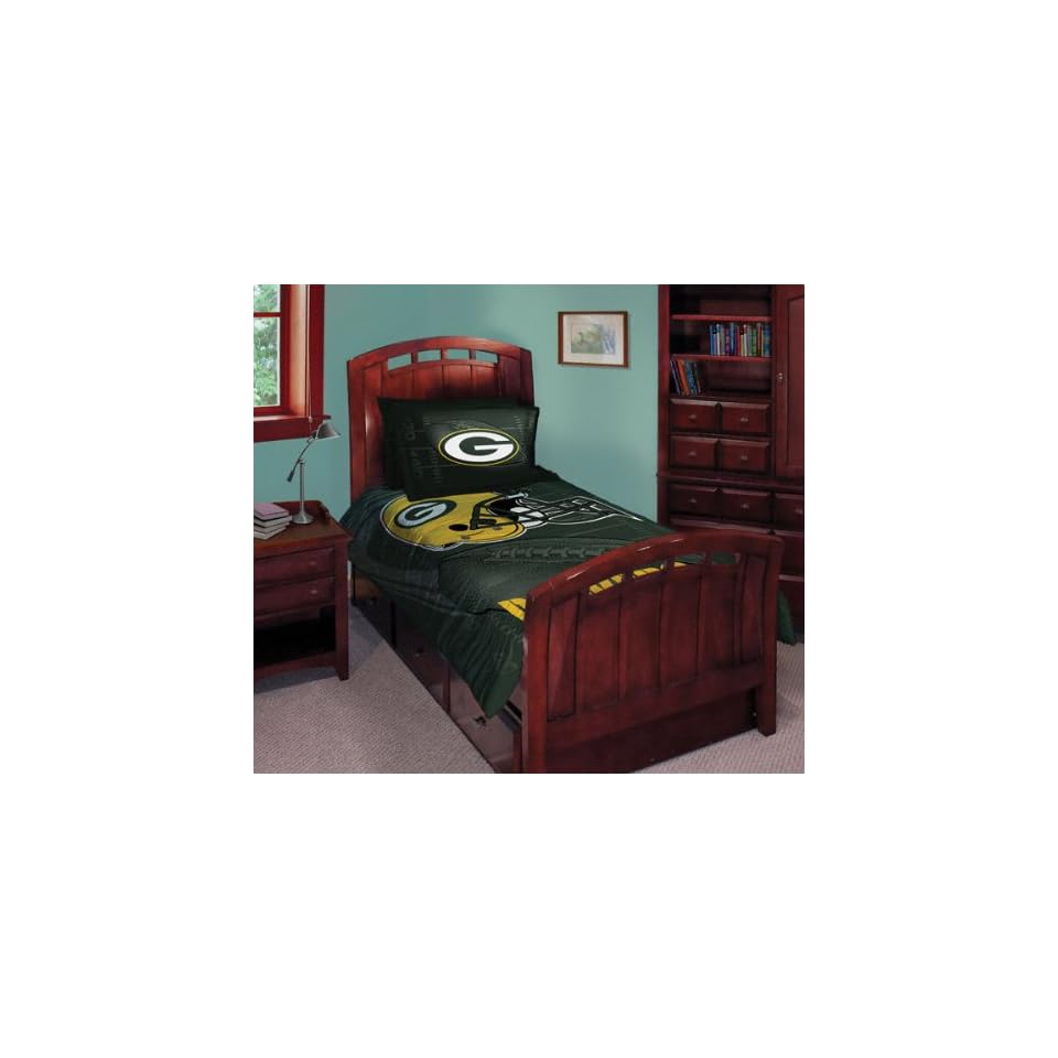 Green Bay Packers Comforter Set Twin Full Bed On Popscreen