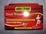SELECT BRAND HEAT WRAPS BACK & HIP WRAP HEAT RELIEF SELECT BRAND HEAT WRAPS BACK & HIP WRAP HEAT RELIEF