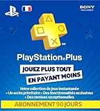 Playstation Plus LiveCards - abonnement 90 jours