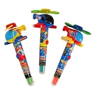 CandyRific Lite Up Helicopter Candy Pop Fan, 0.38-Ounce Packages (Pack of 12)