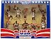 1992 USA Olympic Basketball "Dream Team" Complete 10-Member Limited Edition Action Figure Set by Starting Lineup Including Michael Jordan, Larry Bird, and Magic Johnson_s-1