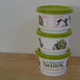 Tupperware Shrek Snack Set by Tupperware