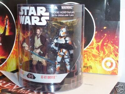 51qSdh MYgL Star Wars Order 66  Set 4 of 6: Obi Wan Kenobi and AT RT Driver