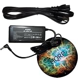 HQRP AC Power Adapter Battery Charger + Cord for Toshiba PA3032E-1ACA PA3032U-1ACA PA3097E-1ACA PA3097U-1ACA PA3396E-1ACA PA3396U PA3396U-1ACA PA3467E PA3467E-1ACA PA3467U PA3467U-1ACA Repl. 60W + Coaster