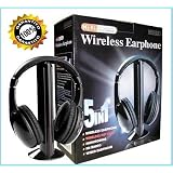 OCCHIO ALL' OMAGGIO! UN CD DI ALESSANDRO PREZIOSI!!! Cuffie wireless con MICROFONO senza fili. 2: SKYPE Wireless net chat, grazie al microfono situato nel trasmettitore.di dan