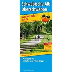 Radwanderkarte Schw�bische Alb und Oberschwaben: Mit Ausflugszielen, Einkehr- & Freizeittipps, reissfest, wetterfest, abwischbar, GPS-genau. 1:100000: ... beschriftbar und wieder abwischbar