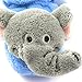 KF Baby Animal Soft Sole Booties, for 3 - 12 Months - Elephant