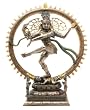 Casted Bronze Natraja Statue with Intricate Details