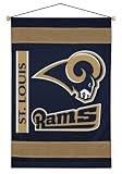ST. LOUIS RAMS OFFICIAL TEAM JERSEY WALL BANNER