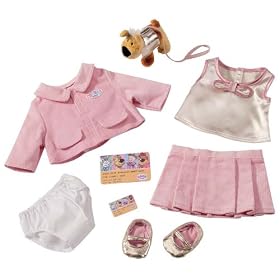 Zapf Creation 804445 Baby Born Glamour Fashion Set