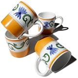 Pinzon by Caleca Sole 4-Piece Mug Set