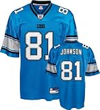 Calvin Johnson Detroit Lions Blue NFL Youth Replica Jersey