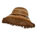 Ladies Straw Hat-Tea Stained