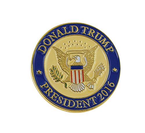 Donald Trump President 2016 Seal Lapel Pin/Hat Tac (Value Pack) (1 Pack)