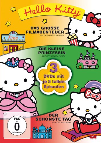 MGM Home Entertainment GmbH (dt.) Hello Kitty - Das gro&szlig;e Filmabenteuer / Die kleine Prinzessin / Der sch&ouml;nste Tag (3 Discs)