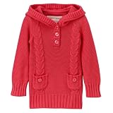 Toddler Girls' Cherokee Hooded Sweater - Red