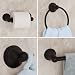 Valentine Collection Bathroom Accessory Set - Oil Rubbed Bronze