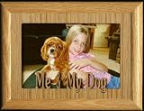 5x7 ME & MY DOG ~ Landscape Picture Frame ~ Wonderful Keepsake Gift for a Beloved Dog!