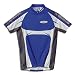 Jeantex Spiazzi Short Sleeve Cycling Jersey, Blue, Medium Chest 39-40 Inches