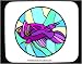 All Products : Decorated Mouse Pad with buchholzi, pantodon, fish, stained, glass