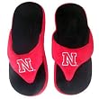 Nebraska Cornhuskers Huskers Flip Flop Sandal Slippers