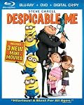 Cover Image for 'Despicable Me (Three-Disc Blu-ray/DVD Combo + Digital Copy)'